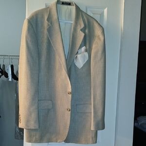 Oscar de la Renta Light Tan Blazer